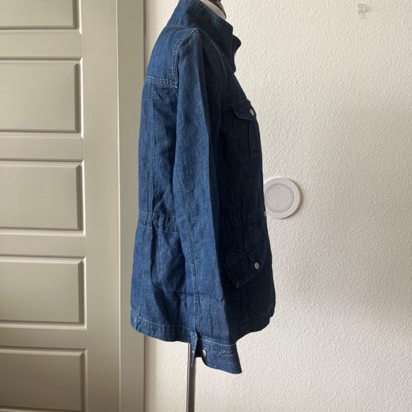 Talbots Safari Denim Jacket Medium NWT - Picture 5 of 11